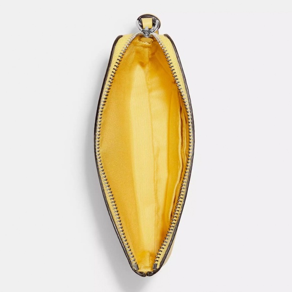 Coach Mystical Floral Print Corner Zip Wristlet - Picture 2 of 7